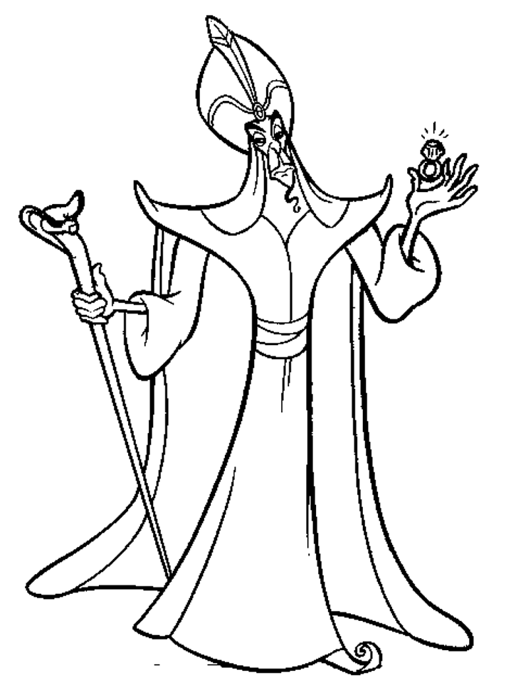 Coloring page: Aladdin (Animation Movies) #127724 - Free Printable Coloring Pages