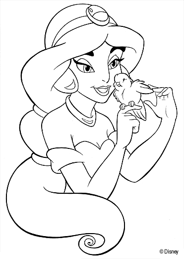 Coloring page: Aladdin (Animation Movies) #127750 - Free Printable Coloring Pages