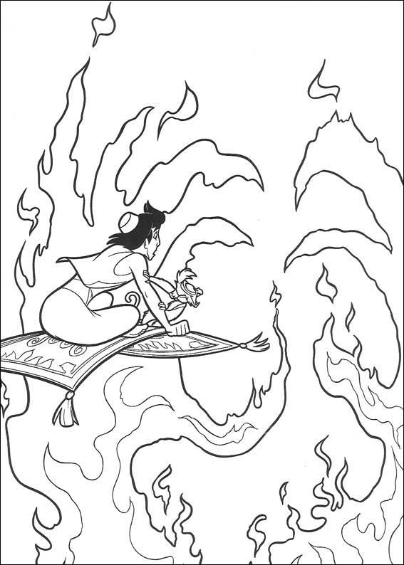 Coloring page: Aladdin (Animation Movies) #127757 - Free Printable Coloring Pages