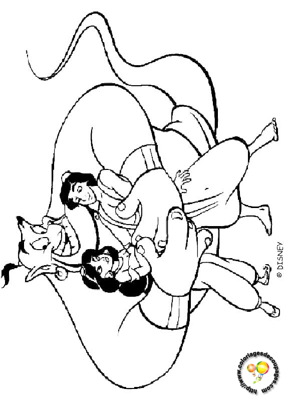 Coloring page: Aladdin (Animation Movies) #127772 - Free Printable Coloring Pages