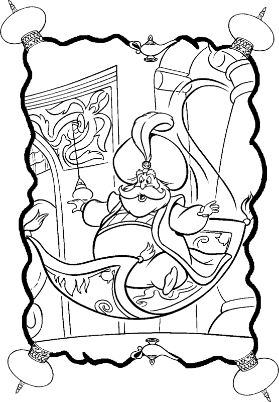 Coloring page: Aladdin (Animation Movies) #127773 - Free Printable Coloring Pages