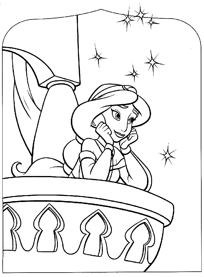 Coloring page: Aladdin (Animation Movies) #127776 - Free Printable Coloring Pages