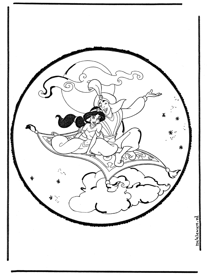 Coloring page: Aladdin (Animation Movies) #127788 - Free Printable Coloring Pages