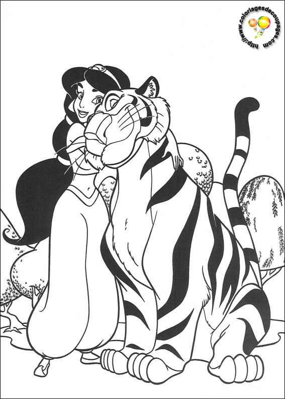 Coloring page: Aladdin (Animation Movies) #127789 - Free Printable Coloring Pages