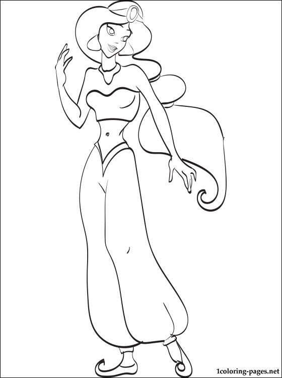 Coloring page: Aladdin (Animation Movies) #127790 - Free Printable Coloring Pages