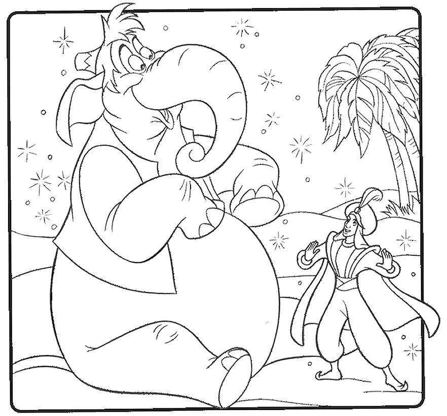 Coloring page: Aladdin (Animation Movies) #127792 - Free Printable Coloring Pages