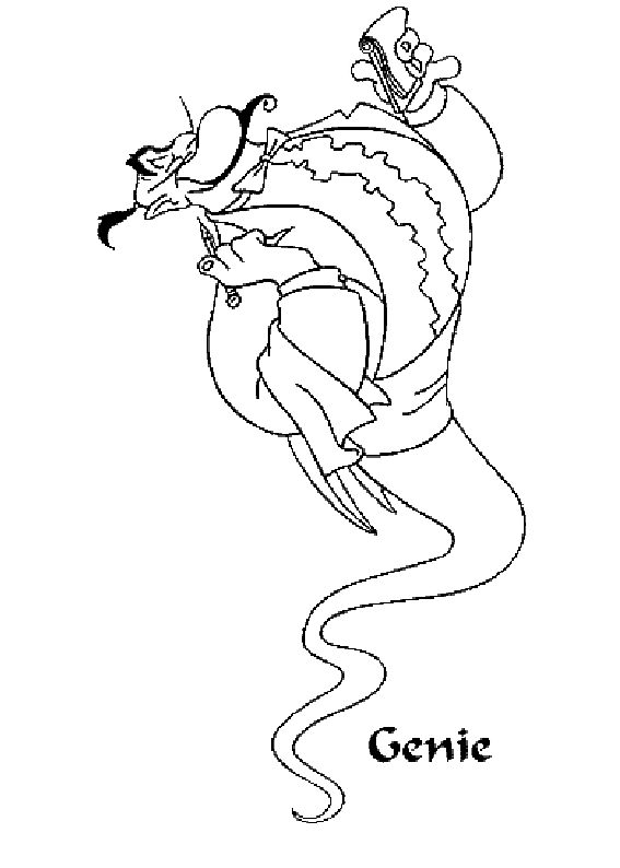 Coloring page: Aladdin (Animation Movies) #127793 - Free Printable Coloring Pages