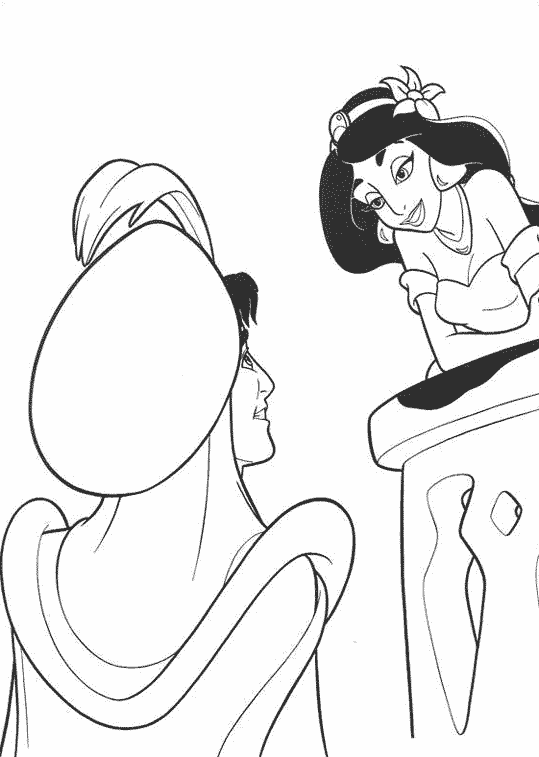 Coloring page: Aladdin (Animation Movies) #127799 - Free Printable Coloring Pages