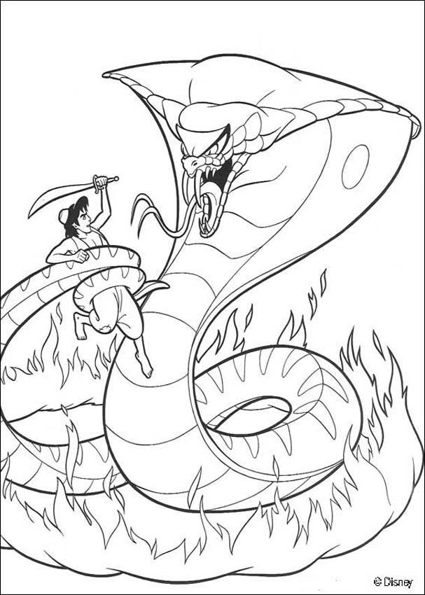 Coloring page: Aladdin (Animation Movies) #127806 - Free Printable Coloring Pages