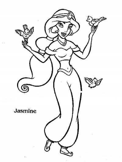 Coloring page: Aladdin (Animation Movies) #127822 - Free Printable Coloring Pages