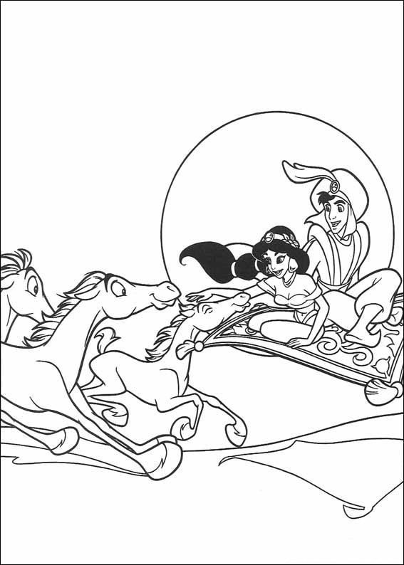 Coloring page: Aladdin (Animation Movies) #127832 - Free Printable Coloring Pages