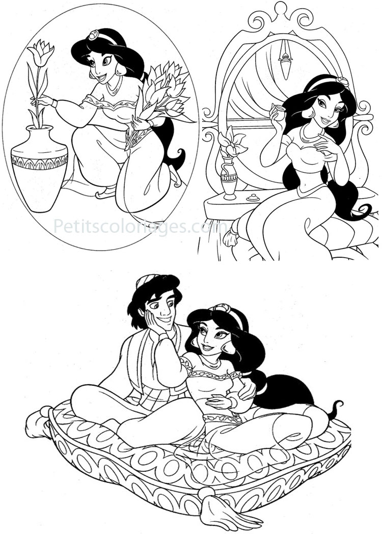 Coloring page: Aladdin (Animation Movies) #127833 - Free Printable Coloring Pages