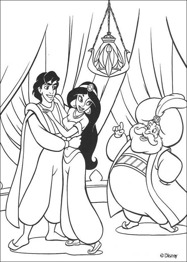 Coloring page: Aladdin (Animation Movies) #127846 - Free Printable Coloring Pages