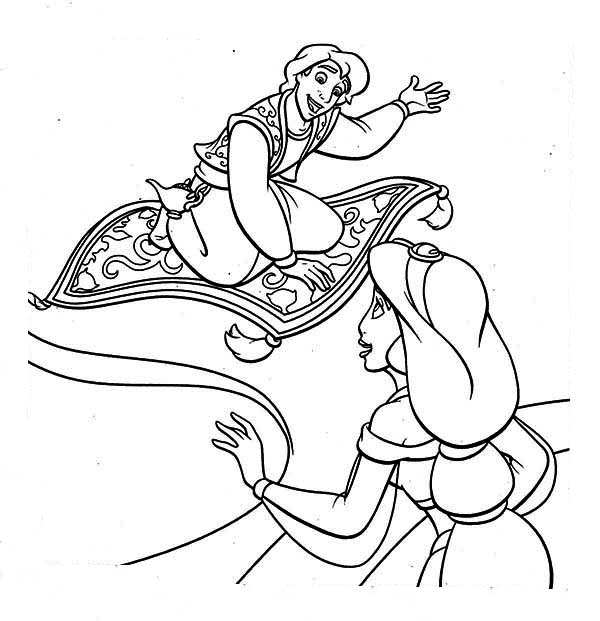 Coloring page: Aladdin (Animation Movies) #127847 - Free Printable Coloring Pages