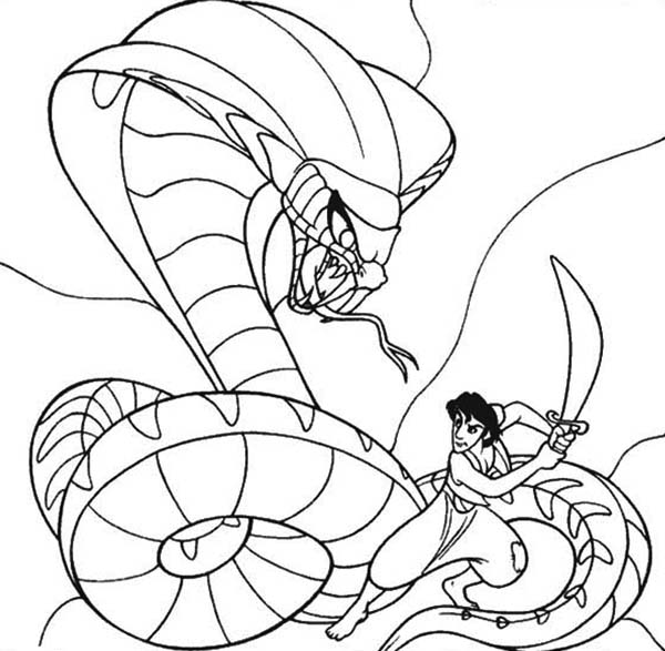 Coloring page: Aladdin (Animation Movies) #127852 - Free Printable Coloring Pages