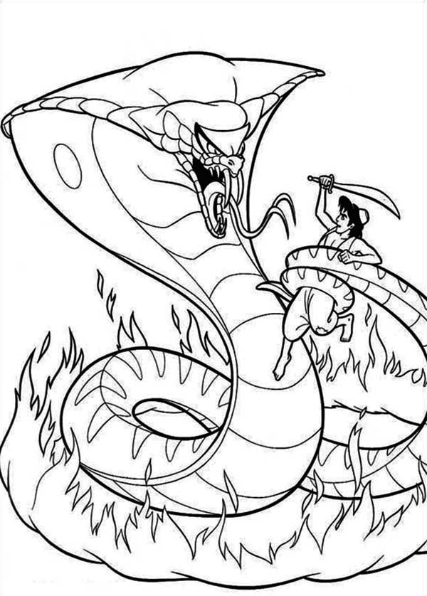 Coloring page: Aladdin (Animation Movies) #127855 - Free Printable Coloring Pages