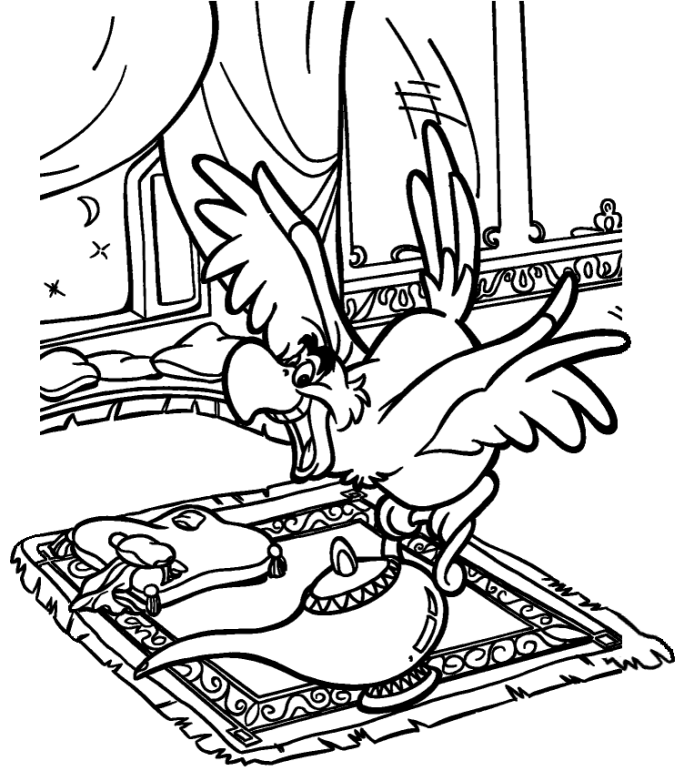 Coloring page: Aladdin (Animation Movies) #127865 - Free Printable Coloring Pages