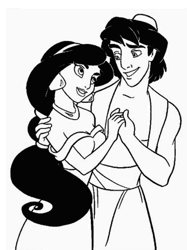 Coloring page: Aladdin (Animation Movies) #127884 - Free Printable Coloring Pages