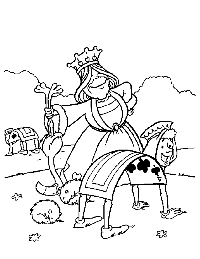 Coloring page: Alice in Wonderland (Animation Movies) #127918 - Free Printable Coloring Pages