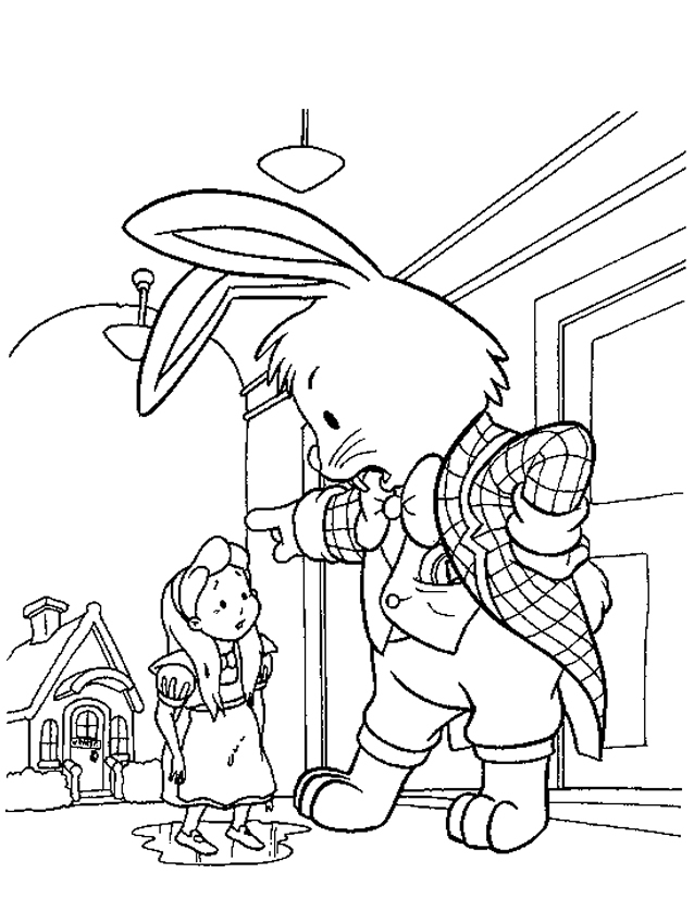 Coloring page: Alice in Wonderland (Animation Movies) #127919 - Free Printable Coloring Pages