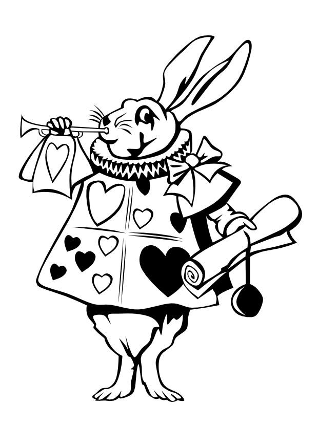 Coloring page: Alice in Wonderland (Animation Movies) #127945 - Free Printable Coloring Pages