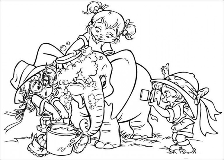 Coloring page: Alvin and the Chipmunks (Animation Movies) #128411 - Free Printable Coloring Pages