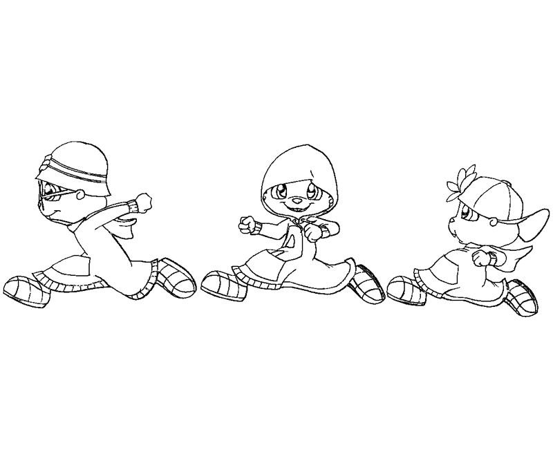 Coloring page: Alvin and the Chipmunks (Animation Movies) #128435 - Free Printable Coloring Pages