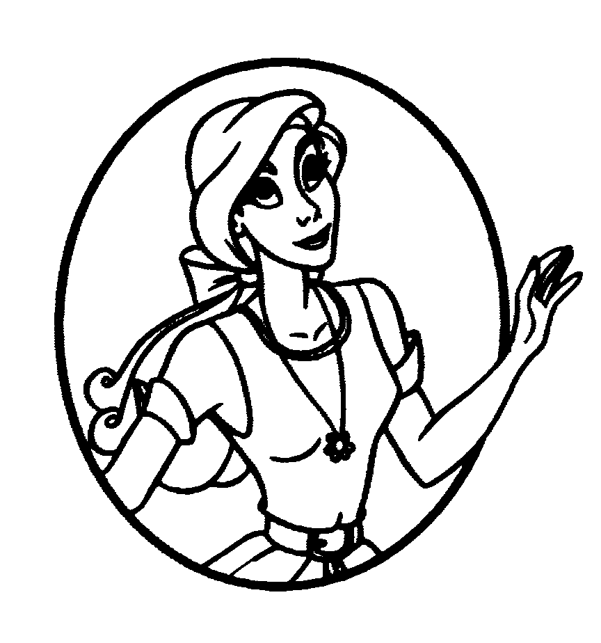 Coloring page: Anastasia (Animation Movies) #32765 - Free Printable Coloring Pages