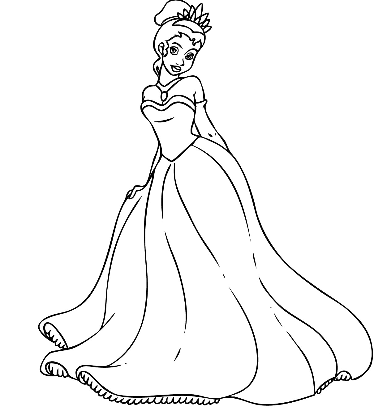 Coloring page: Anastasia (Animation Movies) #32772 - Free Printable Coloring Pages