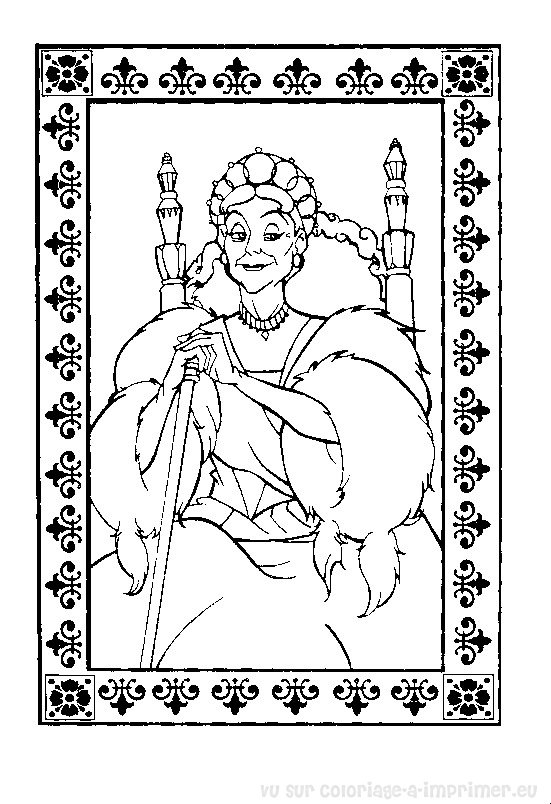 Coloring page: Anastasia (Animation Movies) #32778 - Free Printable Coloring Pages