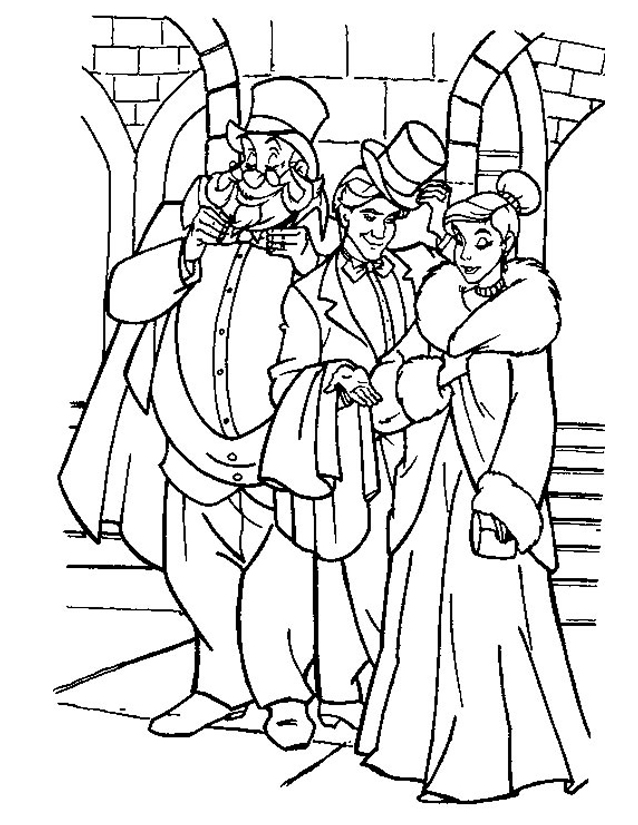 Coloring page: Anastasia (Animation Movies) #32786 - Free Printable Coloring Pages