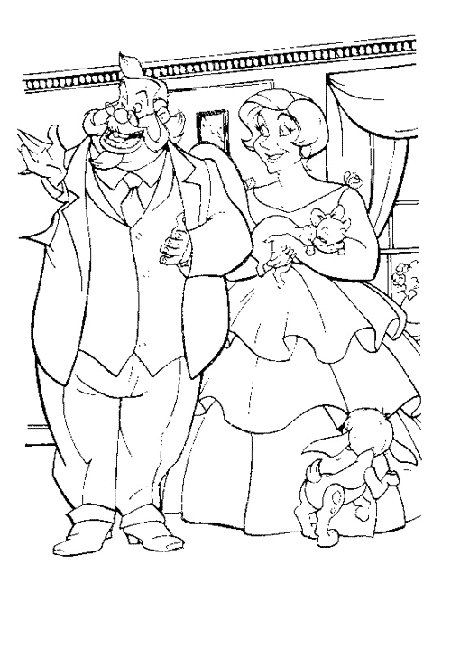 Coloring page: Anastasia (Animation Movies) #32796 - Free Printable Coloring Pages