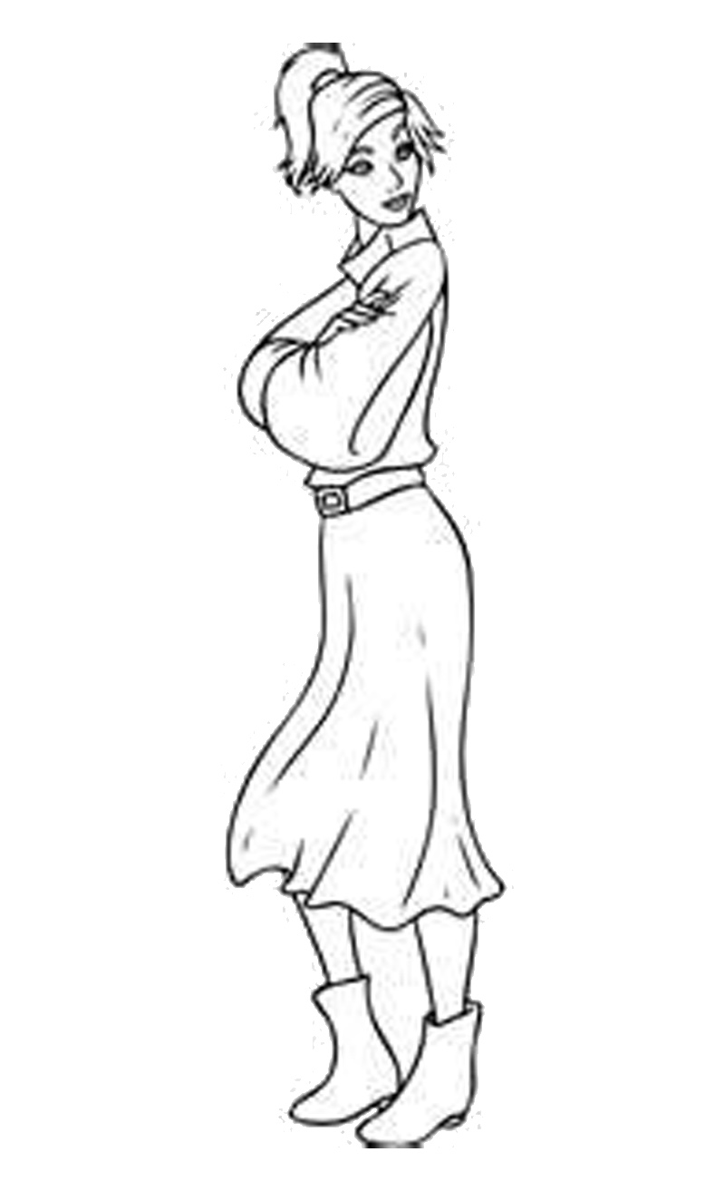 Coloring page: Anastasia (Animation Movies) #32807 - Free Printable Coloring Pages
