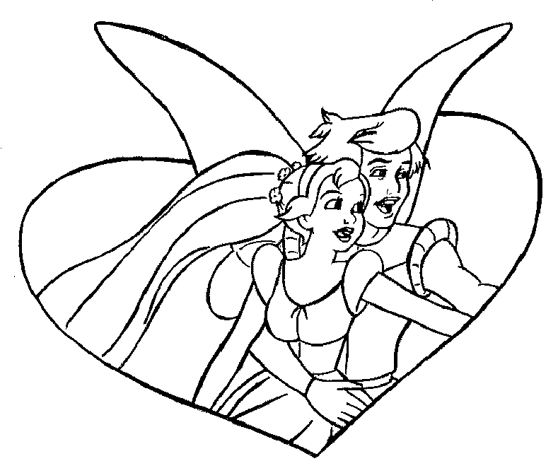 Coloring page: Anastasia (Animation Movies) #32841 - Free Printable Coloring Pages