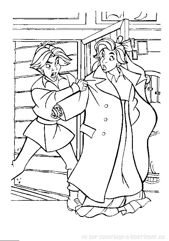 Coloring page: Anastasia (Animation Movies) #32852 - Free Printable Coloring Pages