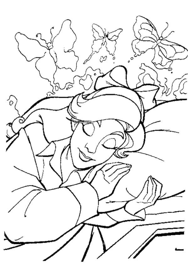 Coloring page: Anastasia (Animation Movies) #32889 - Free Printable Coloring Pages