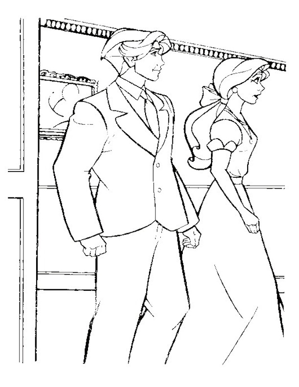 Coloring page: Anastasia (Animation Movies) #32957 - Free Printable Coloring Pages