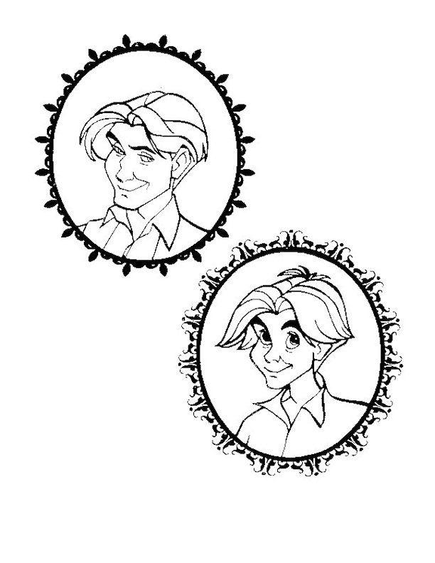 Coloring page: Anastasia (Animation Movies) #33000 - Free Printable Coloring Pages