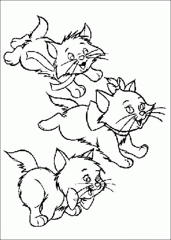 Coloring page: Aristocats (Animation Movies) #26865 - Free Printable Coloring Pages
