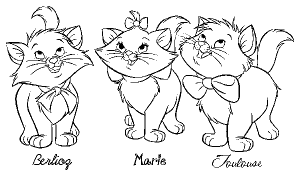33+ Aristocats Printable Coloring Pages - WayneLaurence