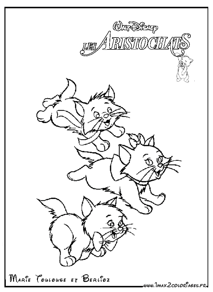 Coloring page: Aristocats (Animation Movies) #26903 - Free Printable Coloring Pages
