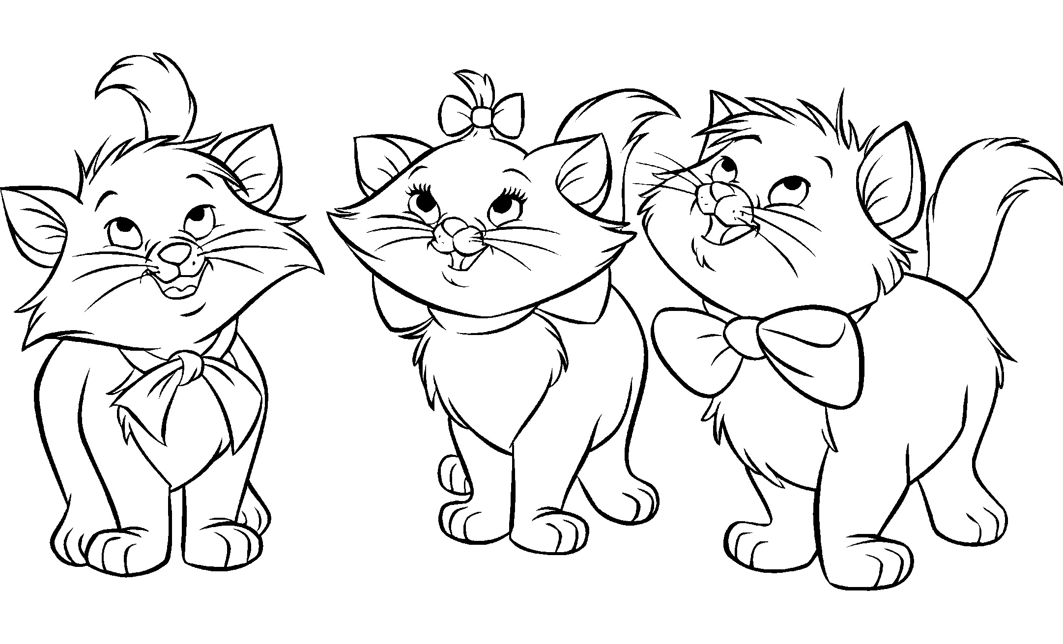 Aristocats (Animation Movies) Free Printable Coloring Pages