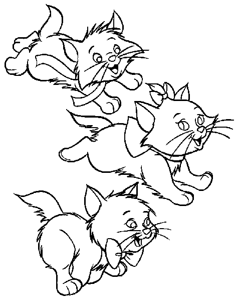 Coloring page: Aristocats (Animation Movies) #26919 - Free Printable Coloring Pages
