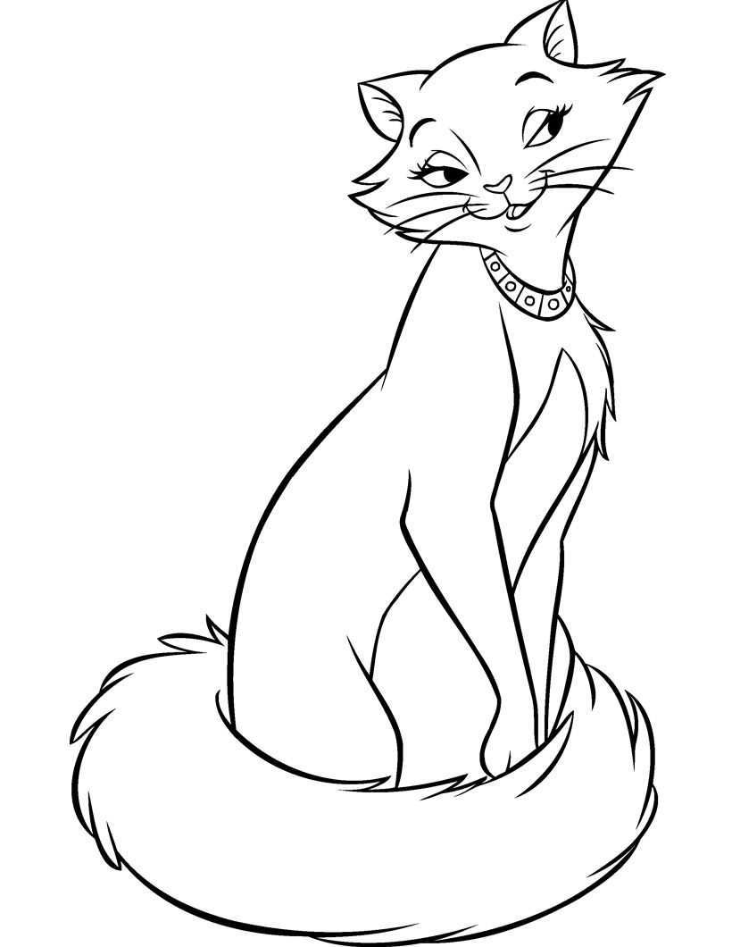 Coloring page: Aristocats (Animation Movies) #26930 - Free Printable Coloring Pages