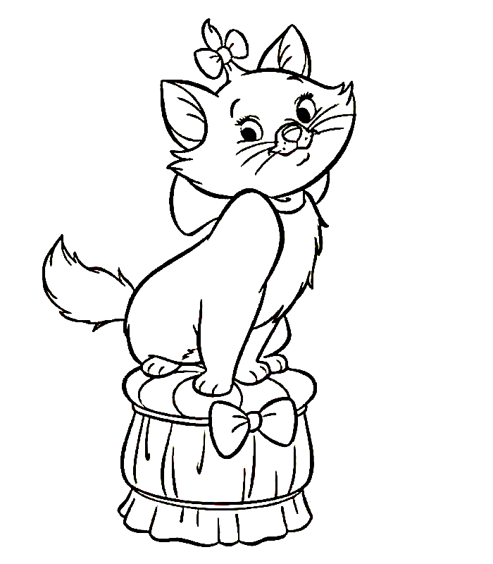 Coloring page: Aristocats (Animation Movies) #26941 - Free Printable Coloring Pages