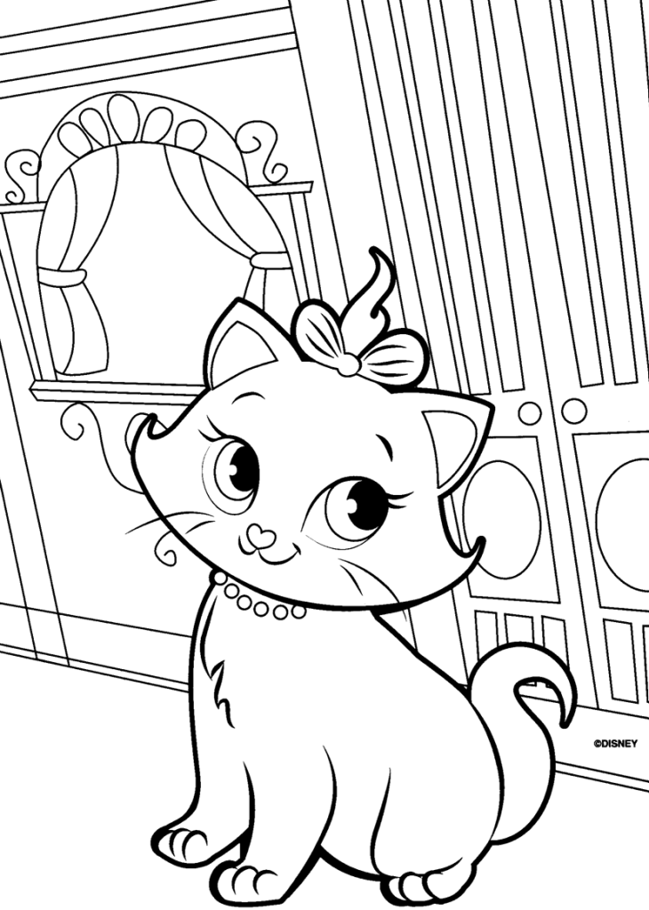 Coloring page: Aristocats (Animation Movies) #26952 - Free Printable Coloring Pages