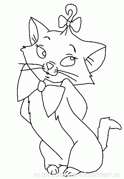 Coloring page: Aristocats (Animation Movies) #26973 - Free Printable Coloring Pages