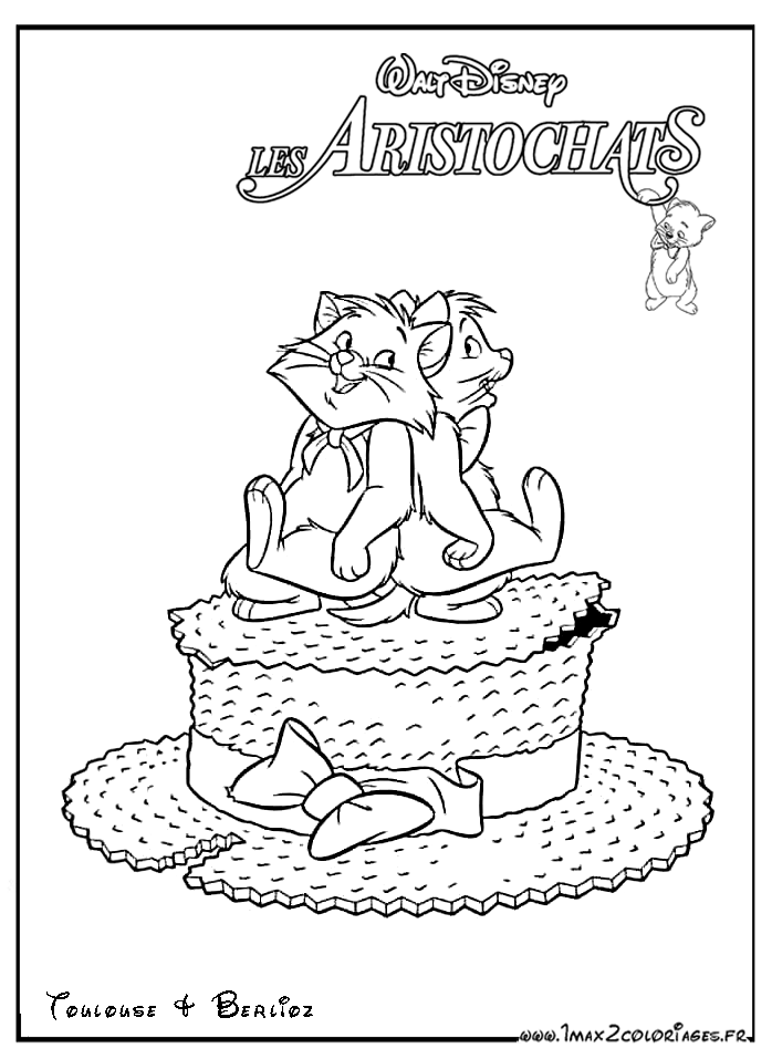 Coloring page: Aristocats (Animation Movies) #27022 - Free Printable Coloring Pages