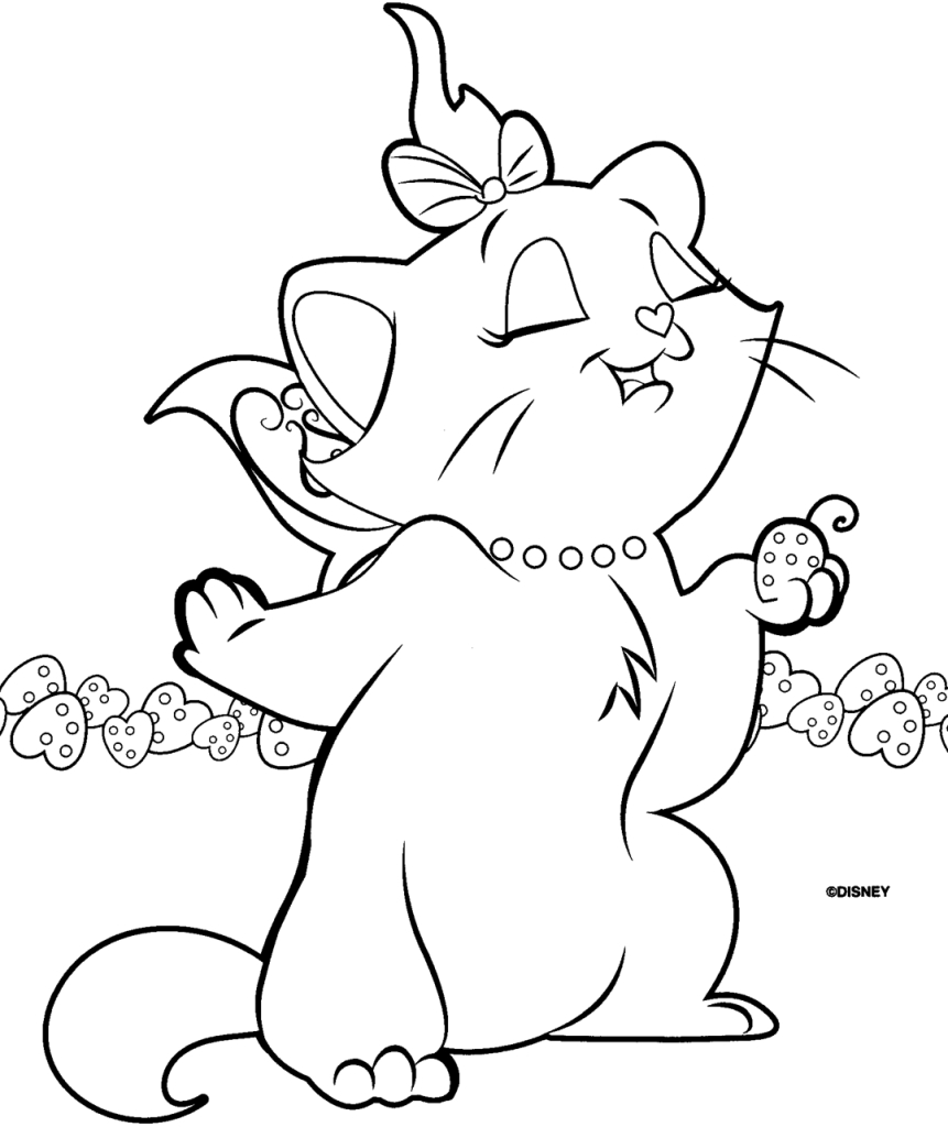 Coloring page: Aristocats (Animation Movies) #27025 - Free Printable Coloring Pages