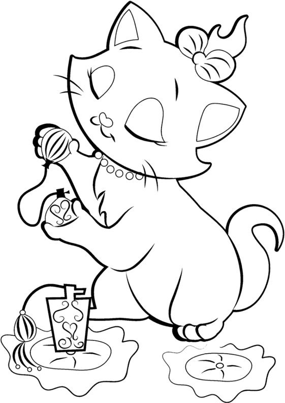 Coloring page: Aristocats (Animation Movies) #27041 - Free Printable Coloring Pages